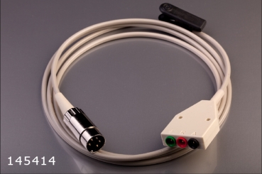 Universal-Elektrodenkabel, 5pol. DIN Stecker 240°; Kabellänge 150cm